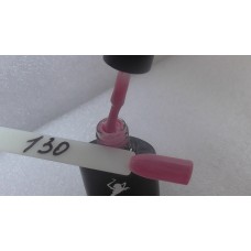 Гель-лак P&T Professional 130. Розовый .Розовый, не светлый, плотный (Лепесток).  8мл